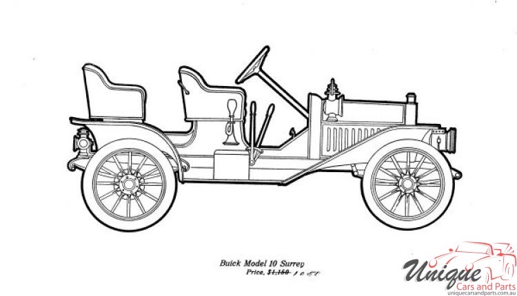 1910 Buick Specifications Brochure Page 16